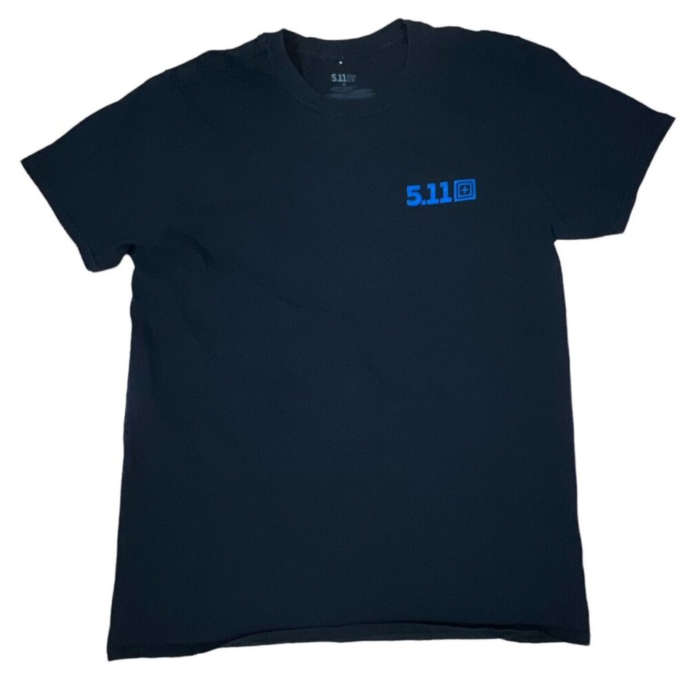 5.11 TACTICAL shirt mens MEDIUM black short‎ sleeve